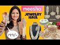 Meesho jewellery haul | Meesho Haul | meesho kundan jewellery haul | Online jewellery Haul