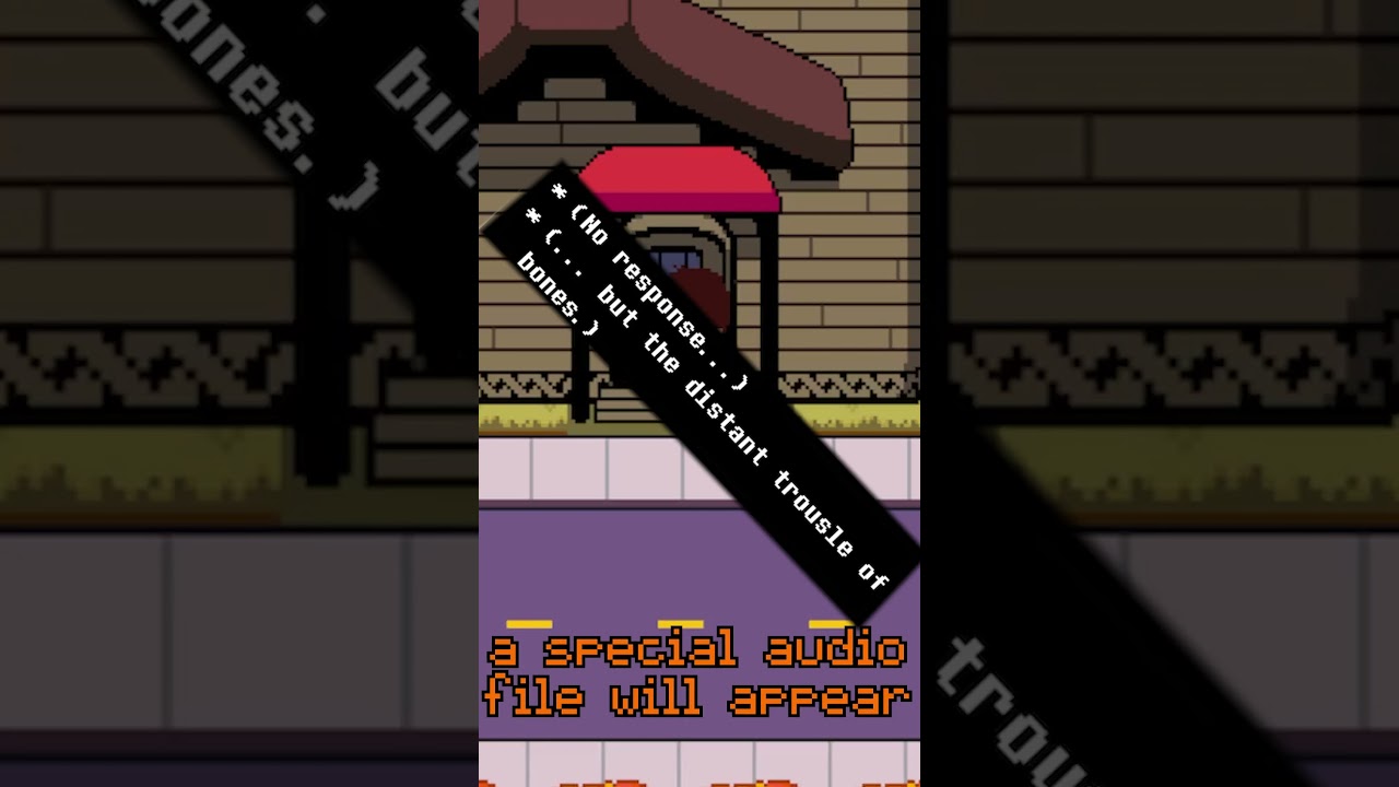 This is why Papyrus never opens his door in Deltarune #shorts #deltarune #papyrus