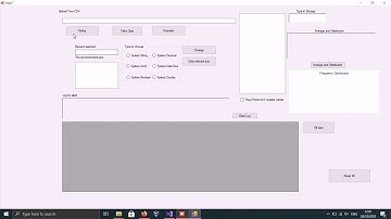 Application7_8(Avg and Freq Distribution) in VB.Net