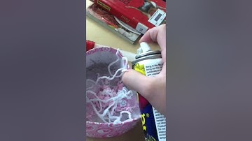 Silly string gone wrong