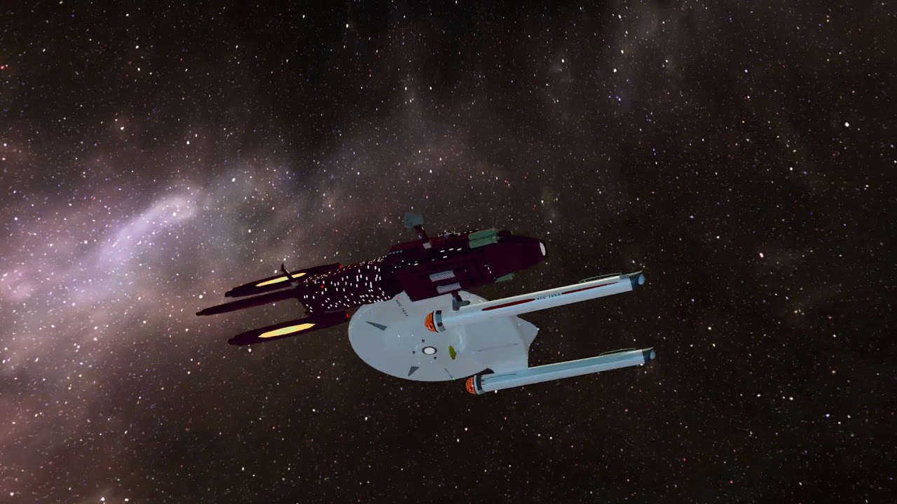 Kzinti Heavy Cruiser Fed Light Cruiser loop animation