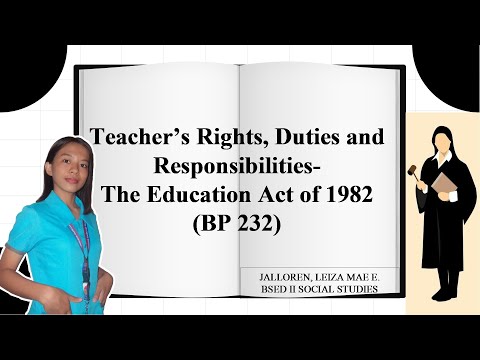 Video: Cos'è l'Education Act 1970?