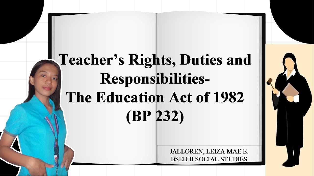 what is the importance of education act 1982