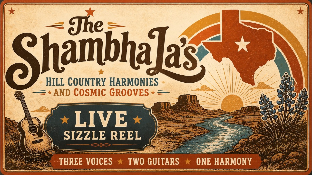 The Shambha La’s | Live Sizzle Reel | Hill Country Harmonies & Cosmic Americana