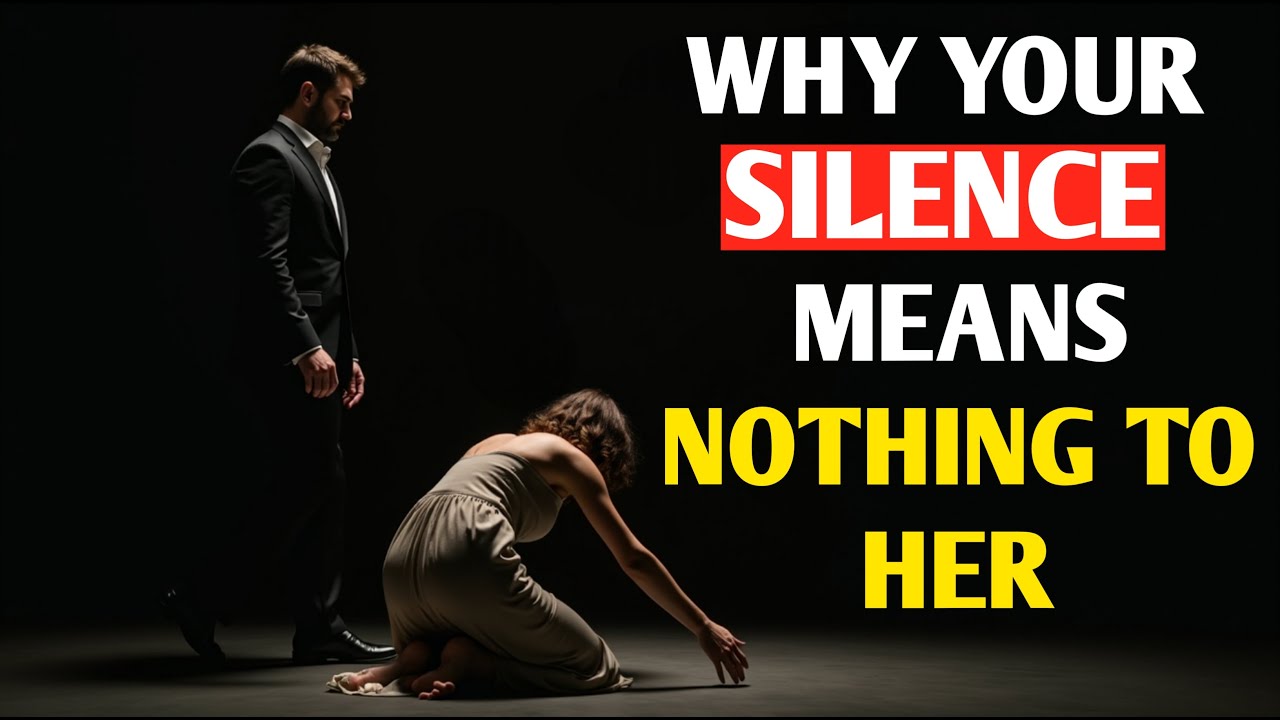 Your Silence Is Failing — Here’s the Stoic Reason She Feels Nothing