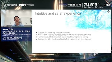 Avery Ching Keynote at Shanghai Blockchain Week | Aptos Overview: Safe, Scalable, and Upgradeable
