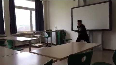 Me Jumping Over 2 Tables