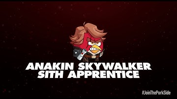 Angry Birds Star Wars 2 character reveals: Anakin Skywalker Sith Apprentice