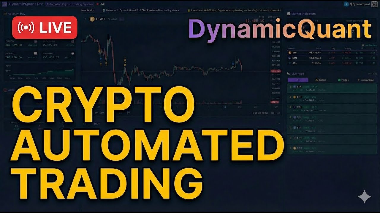 DynamicQuant Live — Automated Crypto Trading in Real Time
