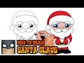 How To Draw Santa Claus | Christmas Drawing Lesson