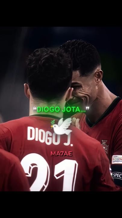 Ronaldo's Sad Moment With Jota Before His Death 💔🕊️