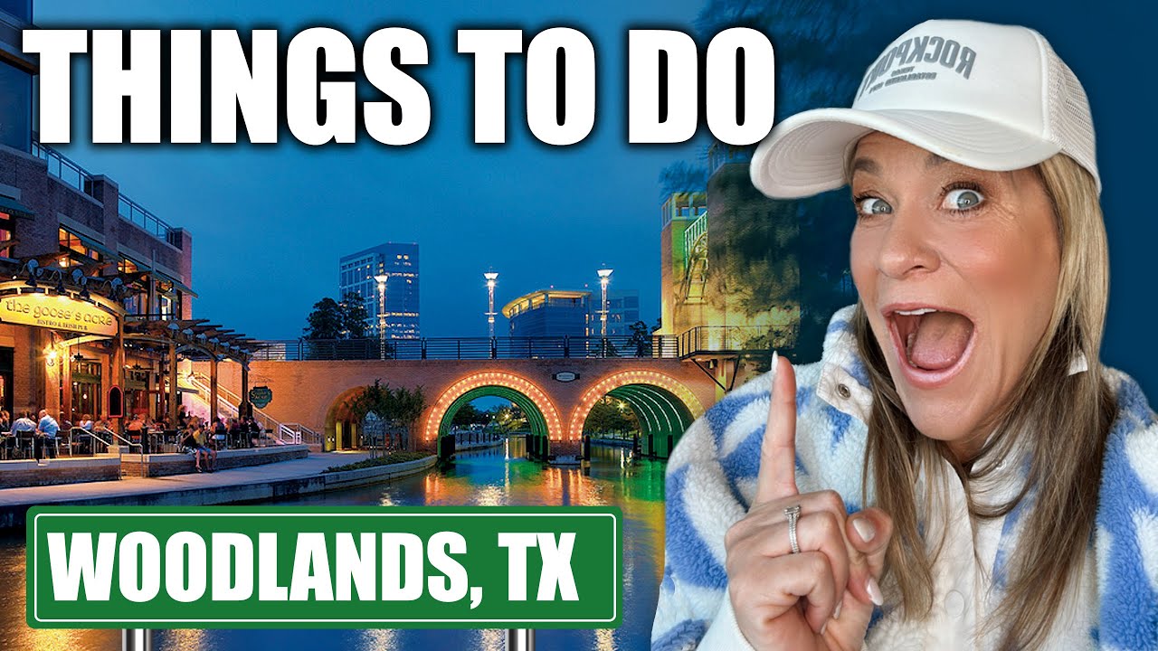 Top Things To Do in the Woodlands Texas + Real Estate ... - YouTube
