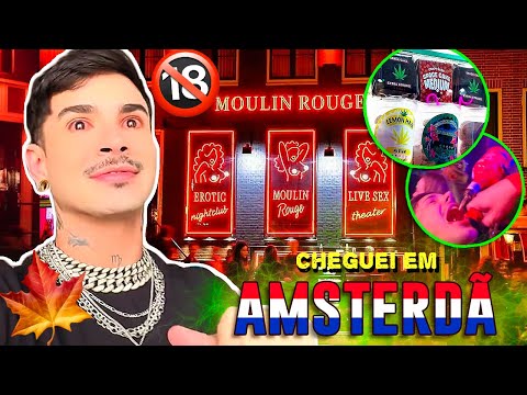 CHEGUEI EM AMSTERDAM 🇳🇱 +18| EP7 |Victor Nogueira