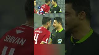 🟥 طرد لاعب زاخو بقرار الحكم!
