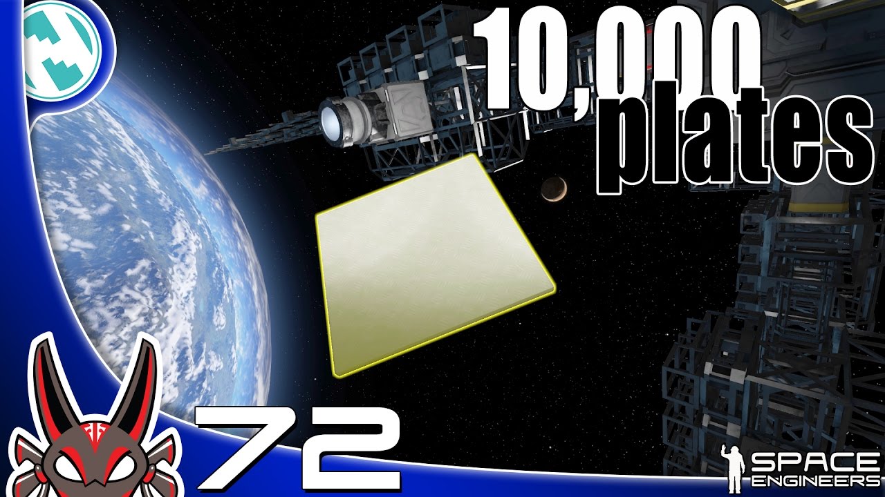 "10,000 Steel Plates" The Nidd S04E72 | Group Survival Space Engineers