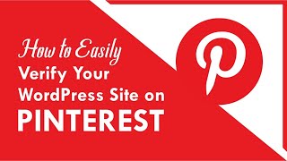 How To Claim Your website On Pinterest - Verify Website on Pinterest