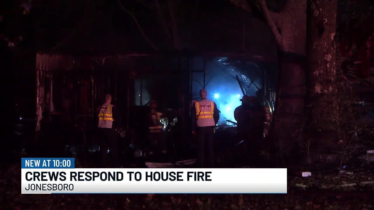 Road back open after structure fire - YouTube