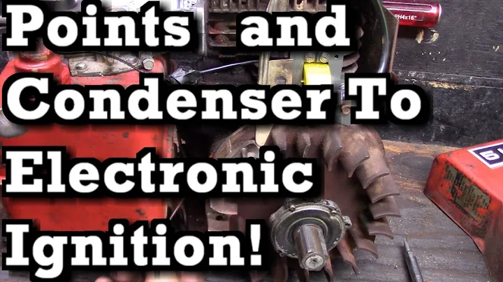 3 Ways to Convert Points and Condenser to Electronic Ignition   (Briggs 5HP as Ex.)