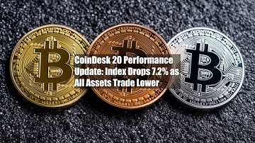 CoinDesk 20 Performance Update: Index Drops 7.2% as All Assets Trade Lower