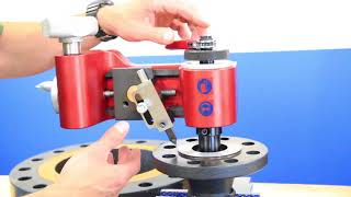 FLANGE HOG 110 Full Demonstration (2in & 10in RF flanges)