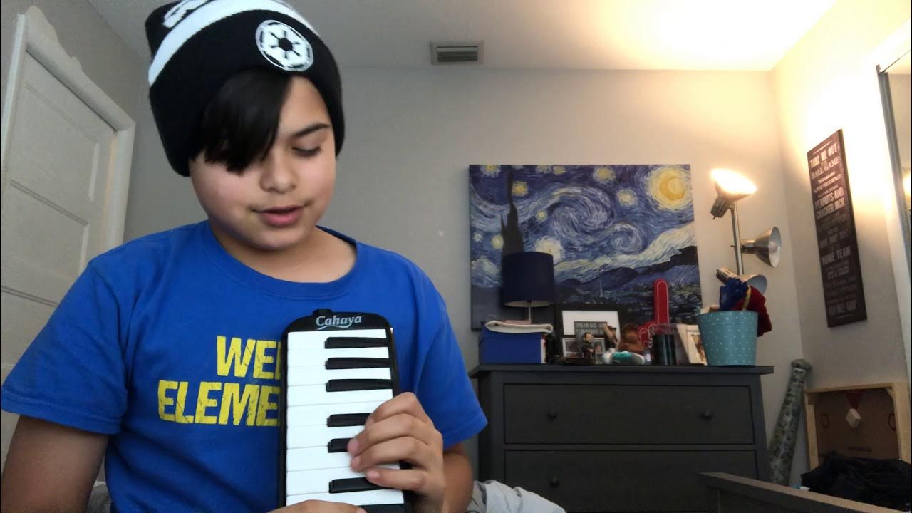 11 year old tells you how to play Clint Eastwood on melodica YouTube