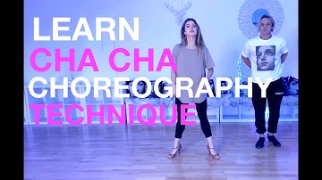 CHA CHA | Latin Dance Technique | Ballroom Dance Tutorial For Beginners | Kristina Androsenko
