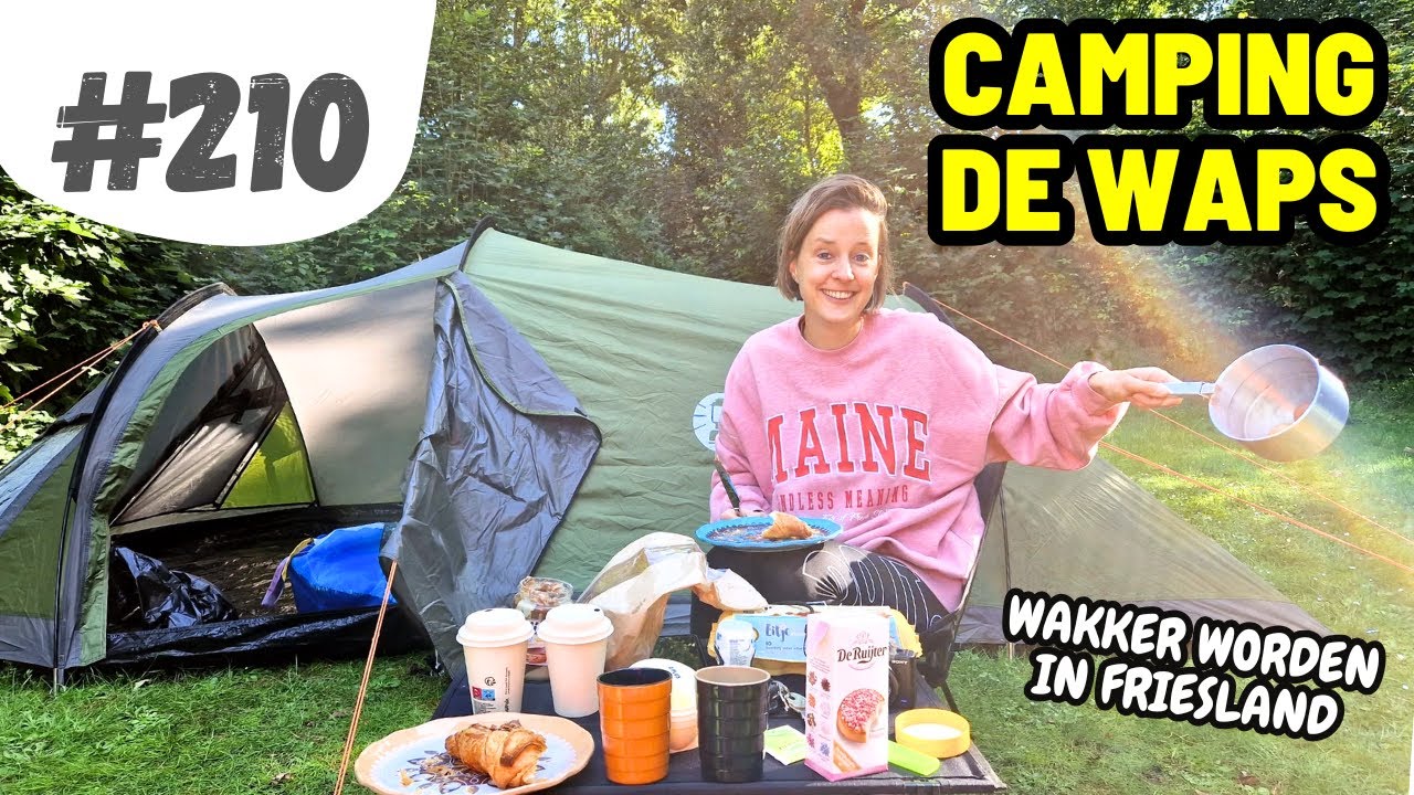 #210 HEBBEN WIJ WEL LEKKER GESLAPEN? I Camping de Waps Oudemirdum