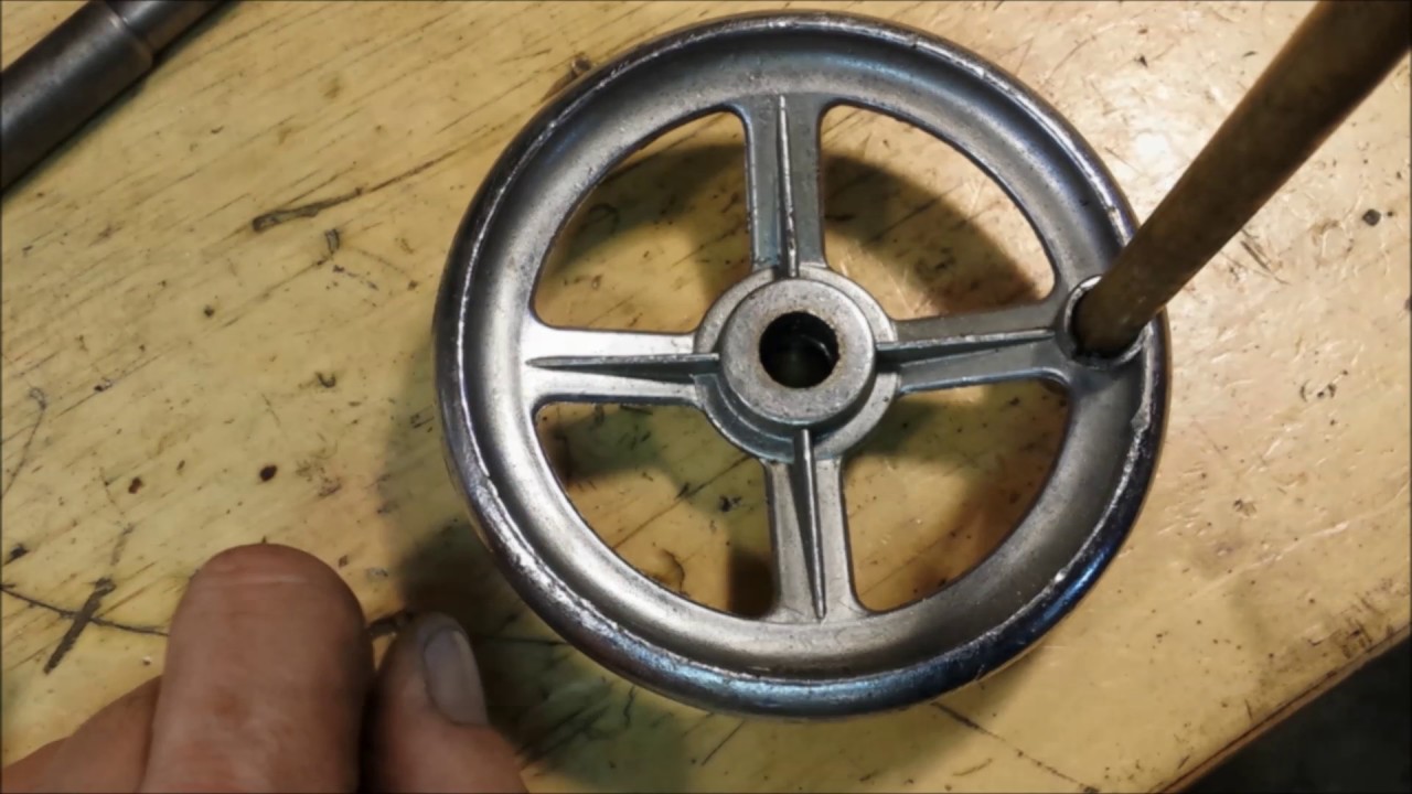 Ridgid 4x6 bandsaw refurbishing part 13, Vice cleanup and install donas