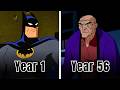 The evolution of the dc animated universe