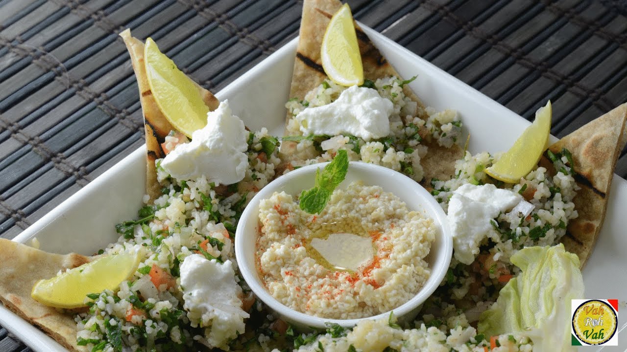 Tabbouleh Salad - Broken Wheat Salad  - By Vahchef @ vahrehvah.com