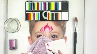 How To Load Your Face Paint Brushes Properly For One Stroke