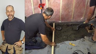 How To Back Fill And Pour New Concrete In Your Basement Professionally