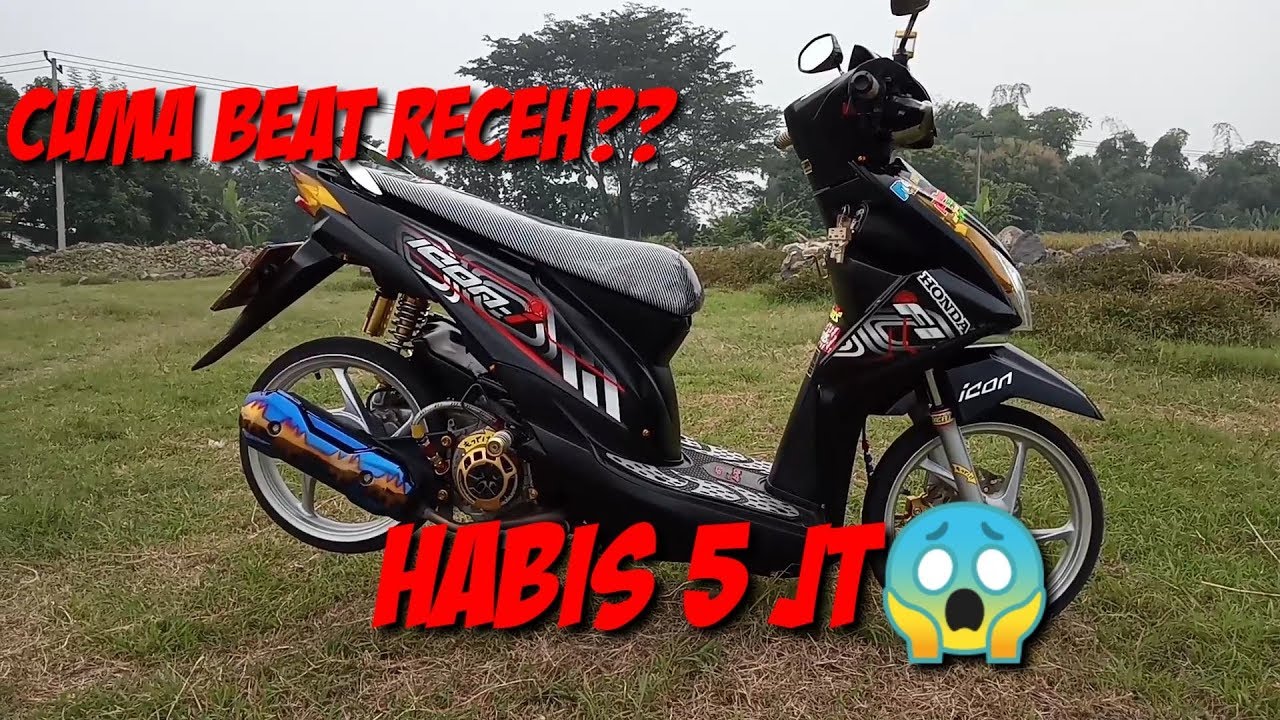 Modifikasi Beat Receh Habis 5jtxd83dxde31 Review Beat Mothai1 YouTube