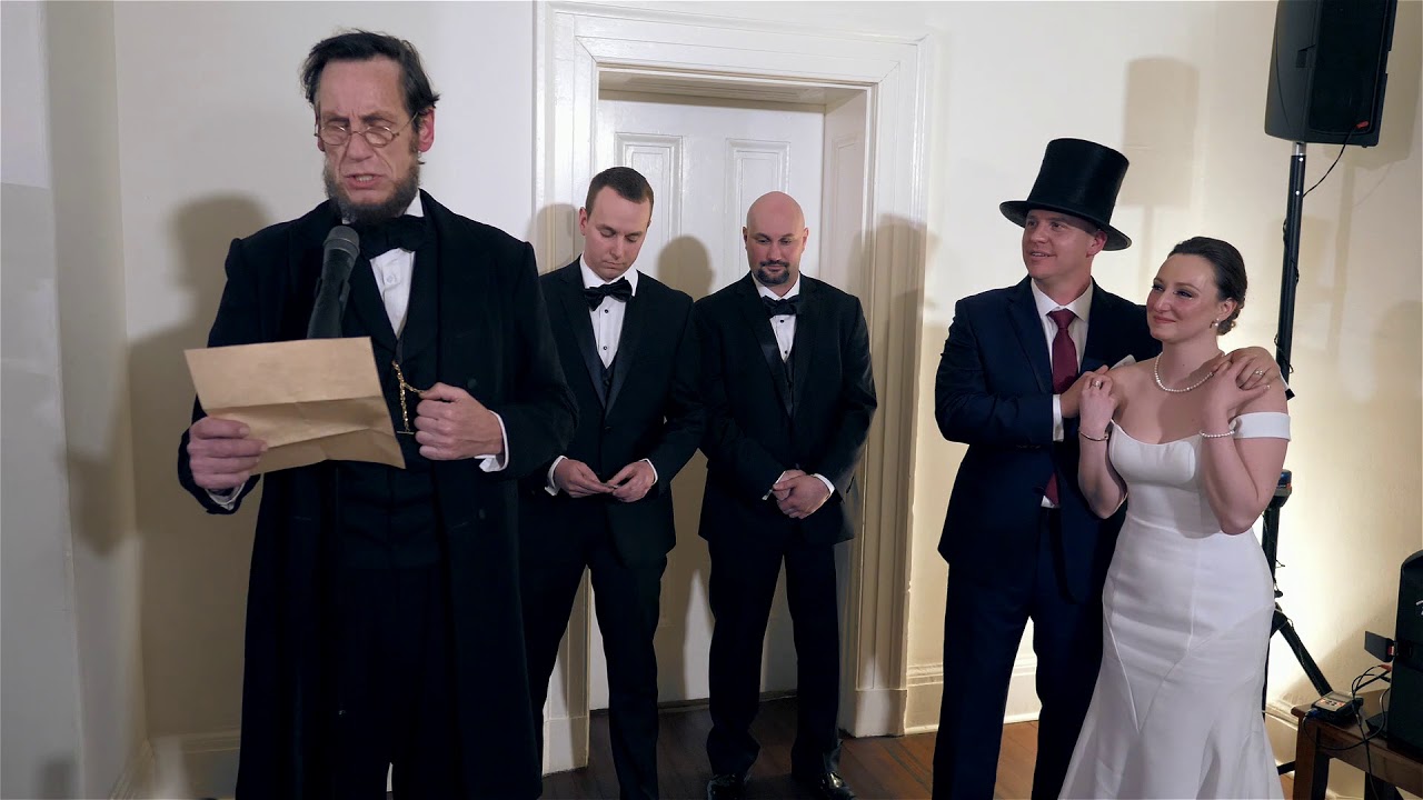 Abraham Lincoln Surprise "Wedding Address" Toast