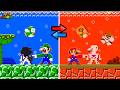 What If Mario Becomes FIREPROOF But Can't Touch WATER in Super Mario Bros.?