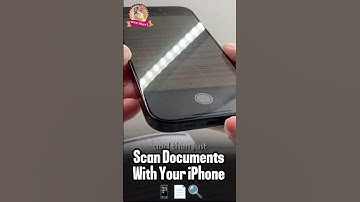 📄 How to Scan Documents with Your iPhone! 📱