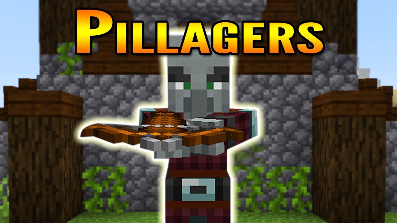 Minecraft 1 14 Pillager Showcase Pillager Outposts And Illager Raids