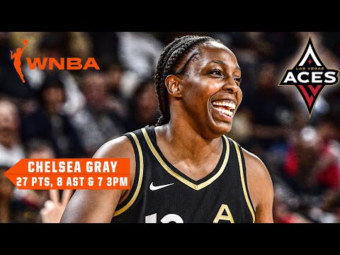ESPN TV Commercial Chelsea Gray's 27 PTS and 7 3PM on 81% FG as the Aces advance ?