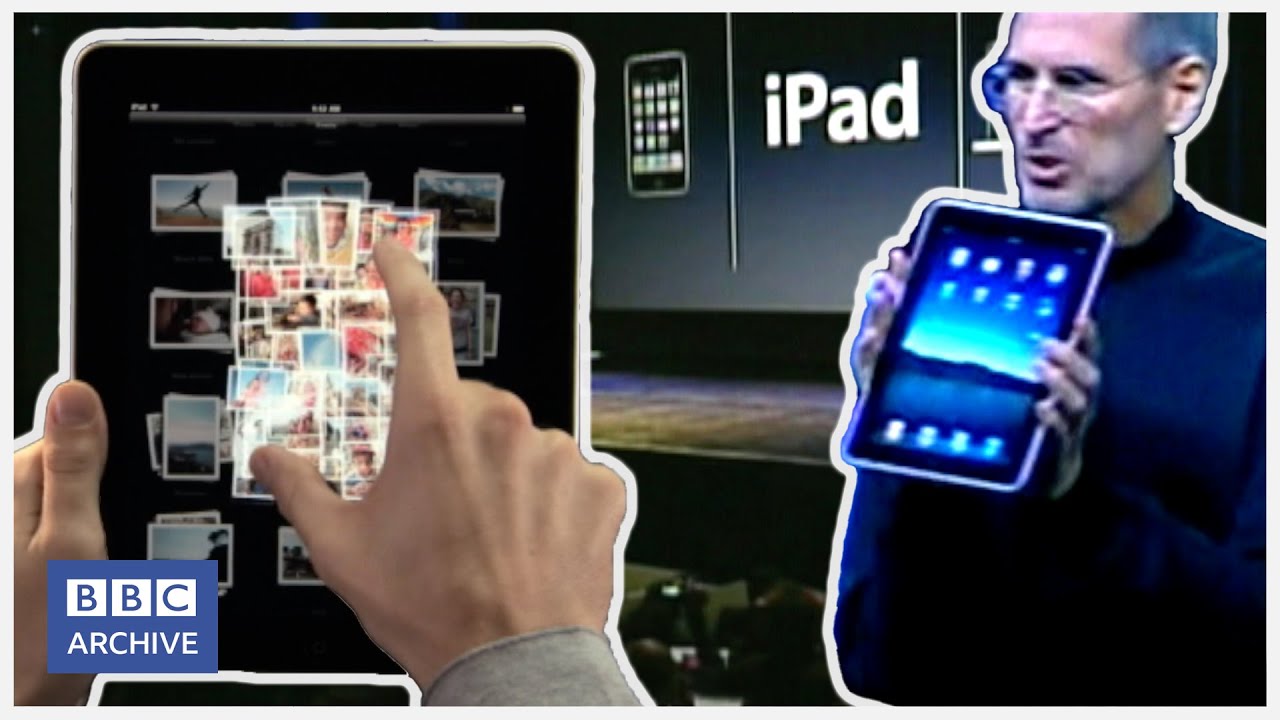 2010: Apple launch the iPad - Is it a game changer? | Newsnight | Retro Tech | BBC Archive