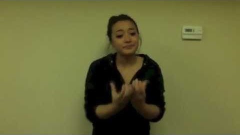 Lauren Yoshihiro ASL 2 Midterm 2