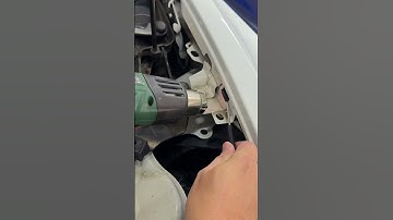 Tesla Model 3 frunk clip replacement #automobile #diy #teslamodel3