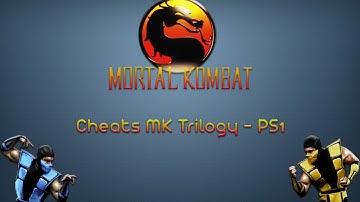 Cheats Mortal Kombat Trilogy PS1 - Trucos Mortal Kombat Trilogy PS1