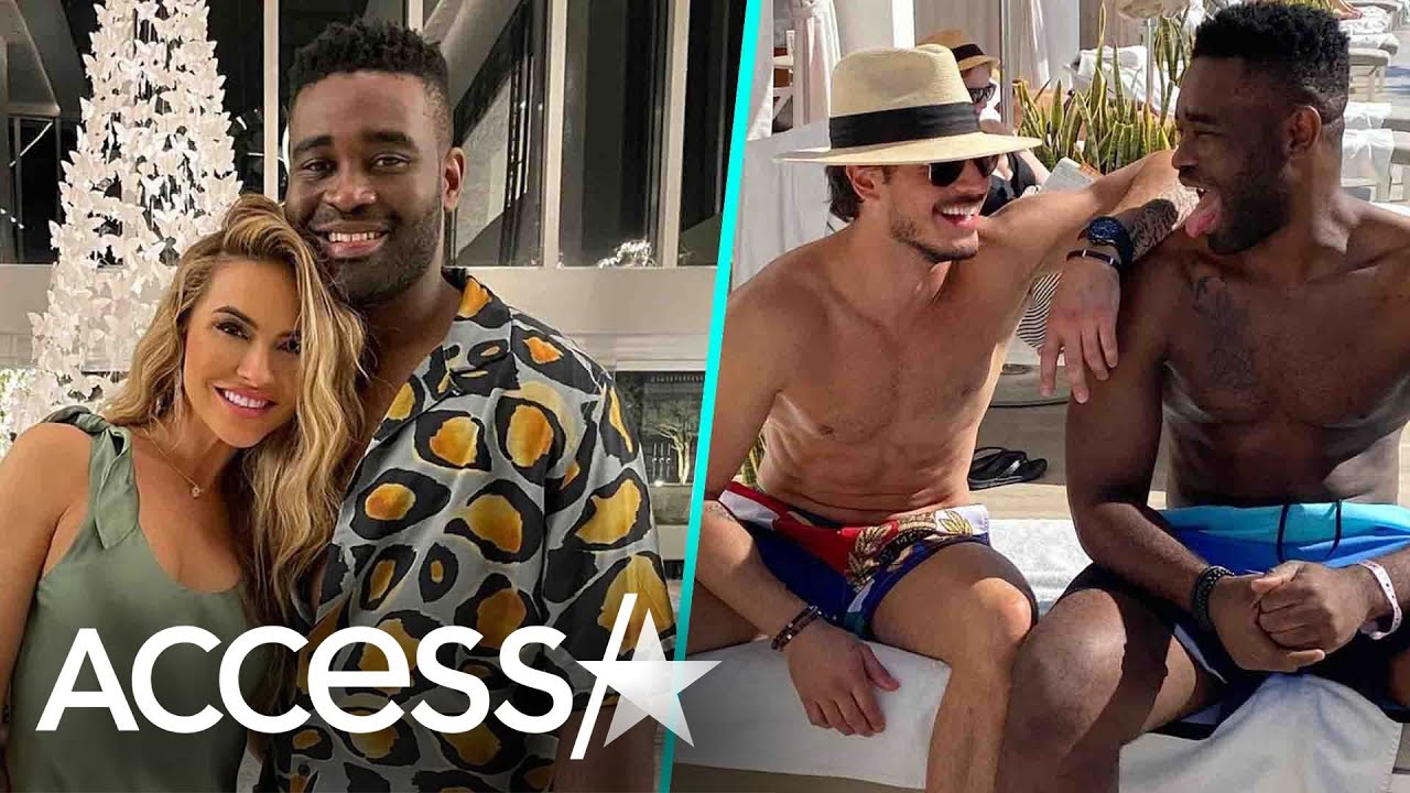 Chrishell Stause & Keo Motsepe Vacation w/Gleb Savchenko