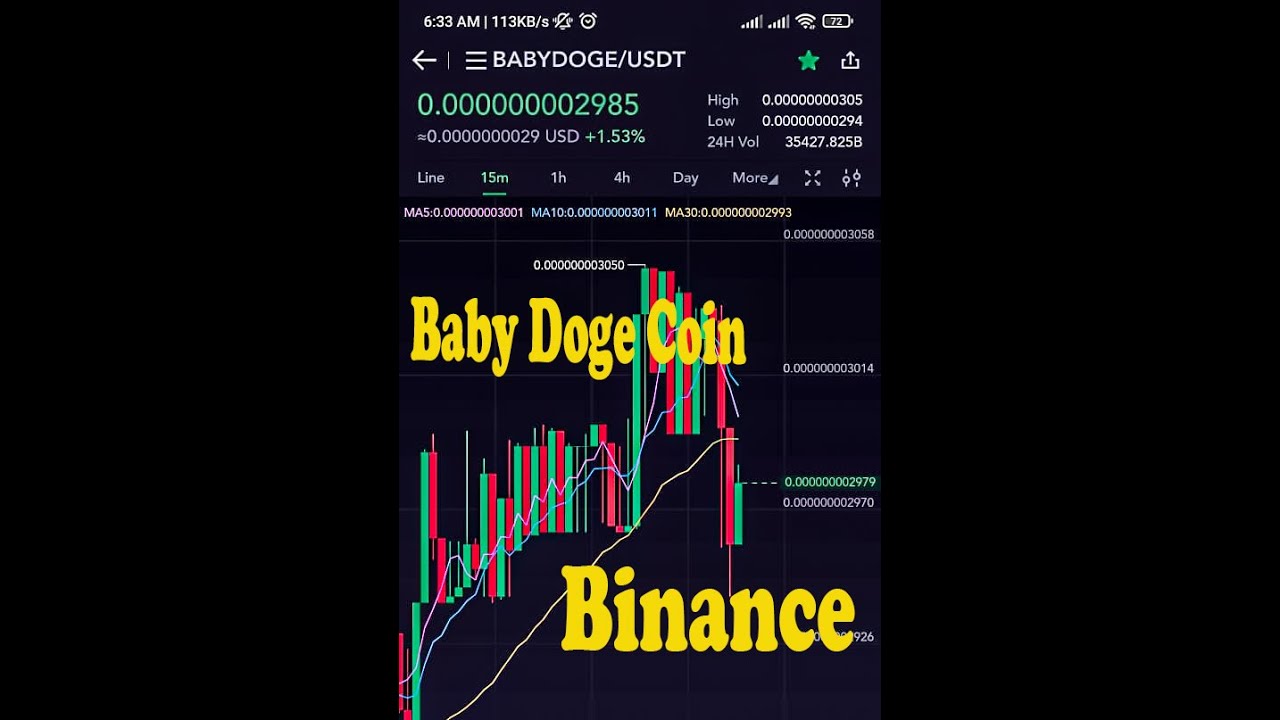 Baby Doge Coin List in Binance Confirmed 2022 With Prove ✅✅✅  BitBD