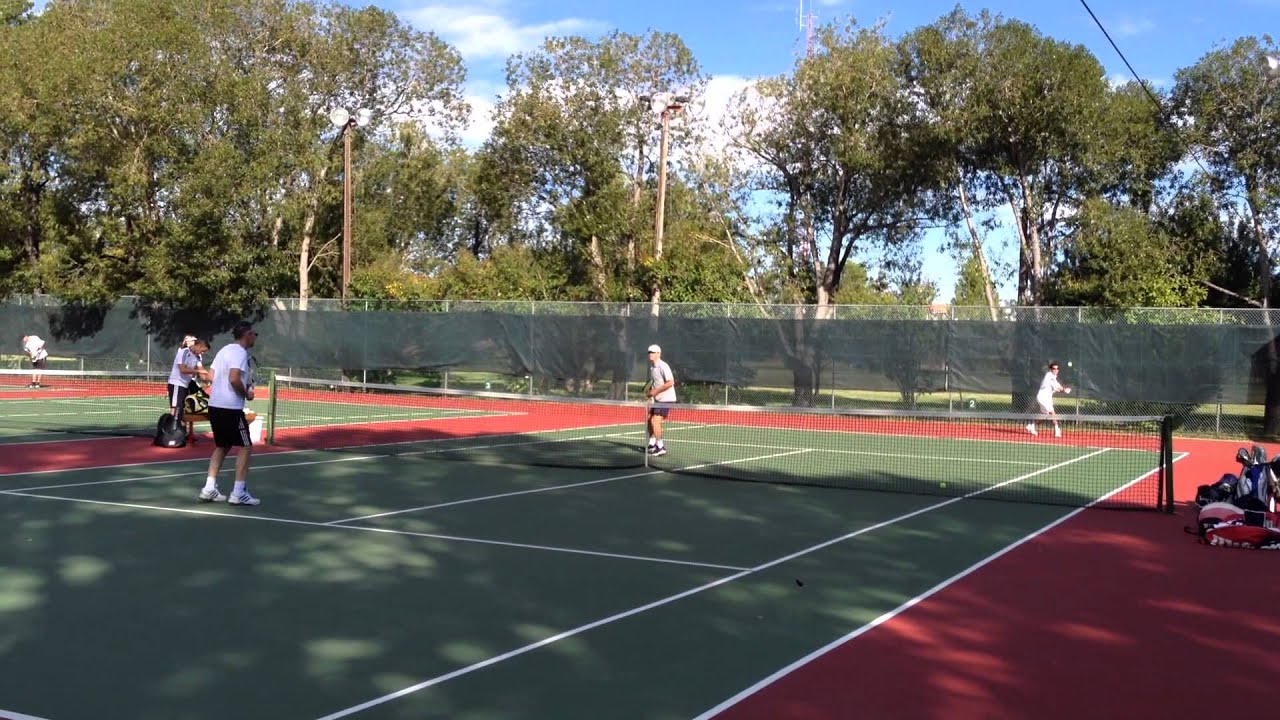 Doubles at Mount Pleasant Tennis Club (Calgary) YouTube