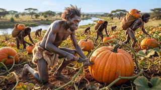 Savanna Survival Story | Early Humans Accidentally Plant Seeds — From Hunger to First Farming