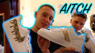 Information I MADE CUSTOM SHOES FOR AITCH! Guide
