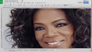 Create Paintings with Google Spreadsheets