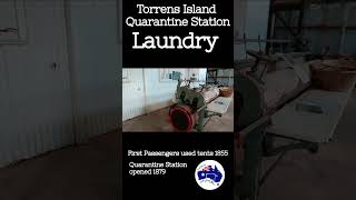 Historical Torrens Island Quarantine Station. - Laundry