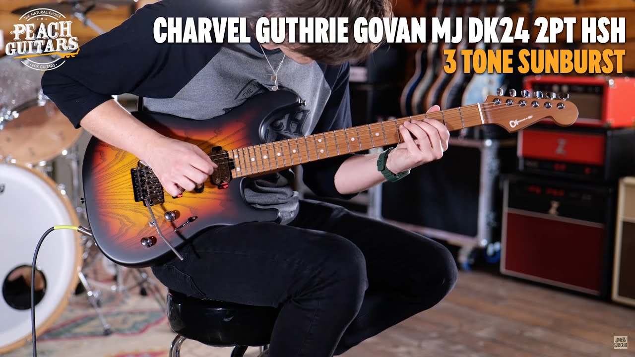 No Talking...Just Tones | Charvel Guthrie Govan Signature MJ DK24 2PT HSH 3 Tone Sunburst